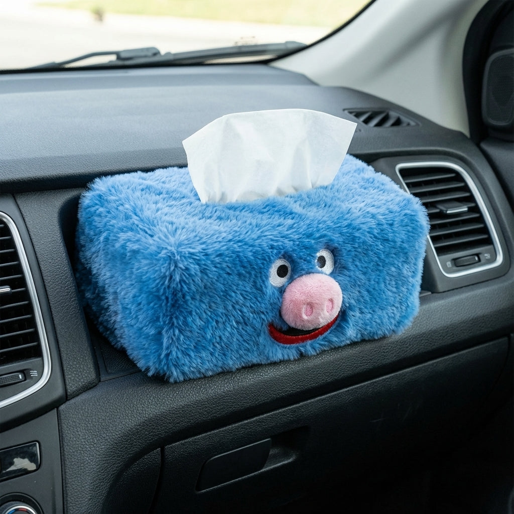 Luminairet Tissue Box Cover — Fluffy on the Outside, Practical on the Inside